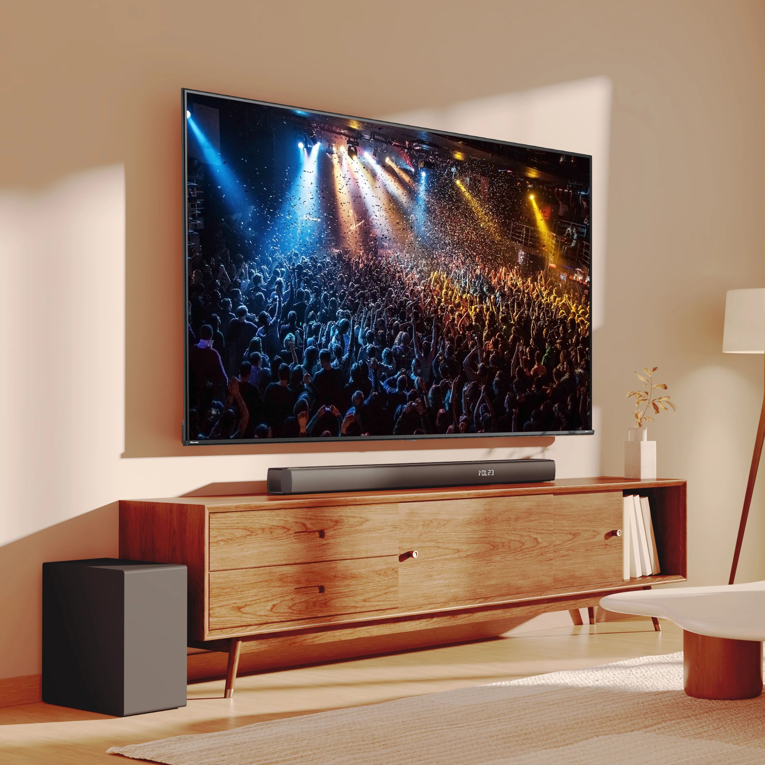 Hisense HS3100 3.1Ch, Dolby Digital Plus/ DTS Virtual:X, Sound Bar with Wireless Subwoofer - Image 12
