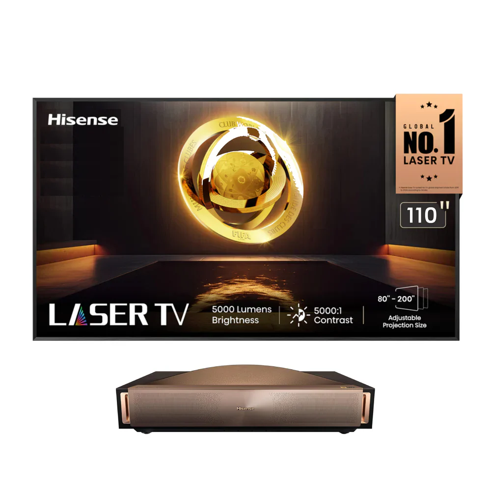 Hisense L9Q 3-Piece Bundle, UST Laser Projector & ALR Screen & HT Saturn Audio System - Image 5