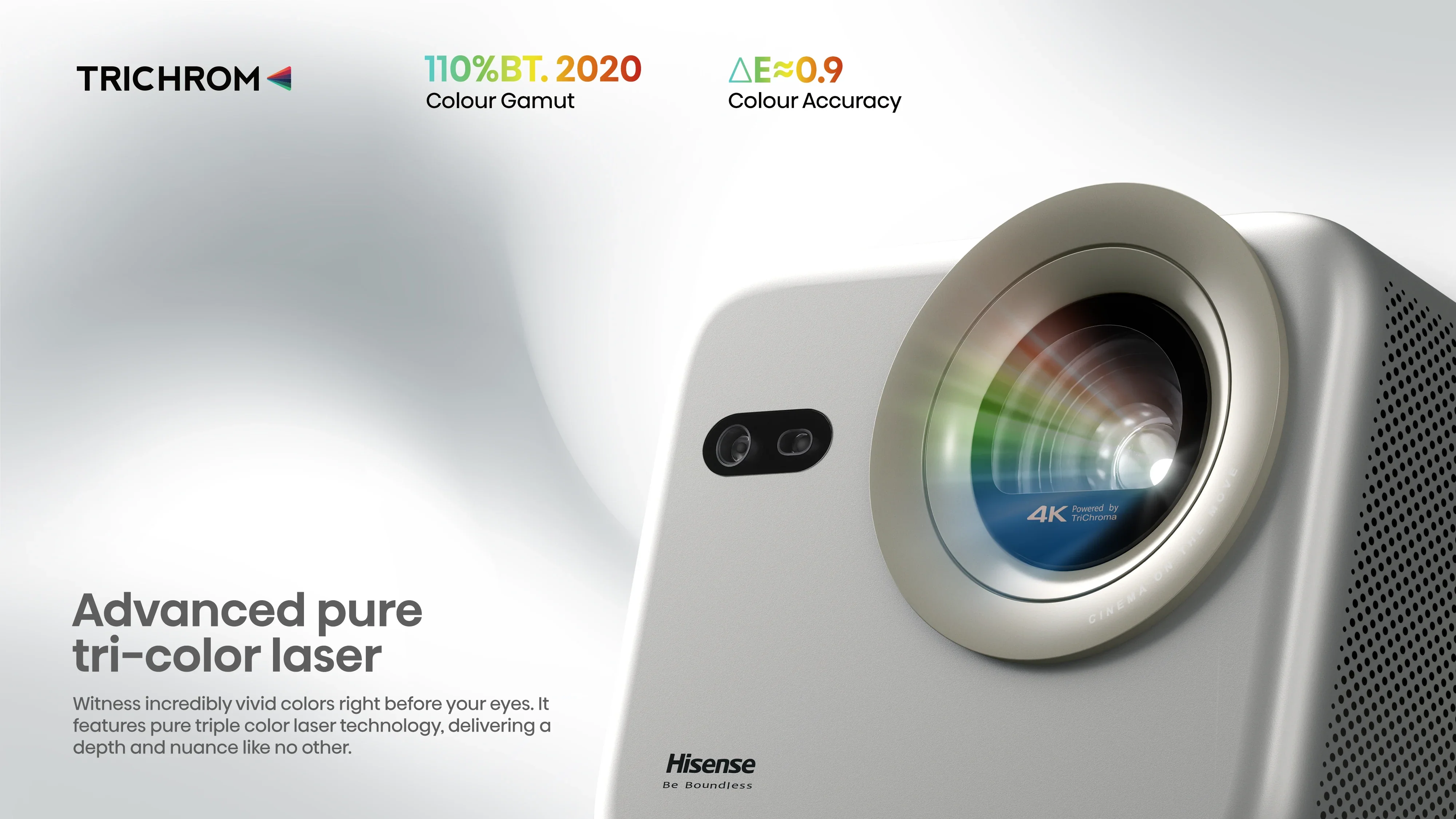 M2 Pro, 4K UHD Triple Laser Projector (Up to 200") - Image 3
