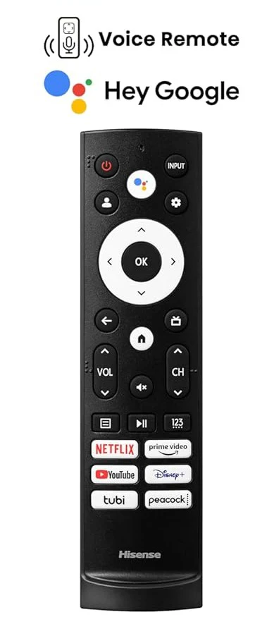 T299843 - Hisense Google TV Remote Control - Image 2